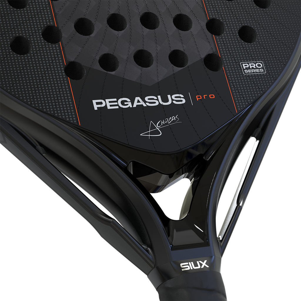 Siux Pegasus Pro 2027 Padel Racket Black