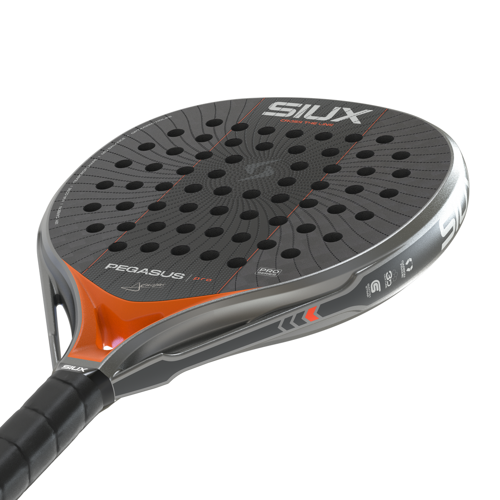 Siux Pegasus Pro 2027 Padel Racket Silver