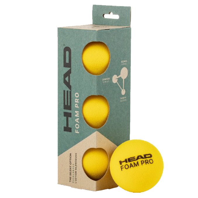 HEAD Foam Pro Pickleball Balls - 3 Pack