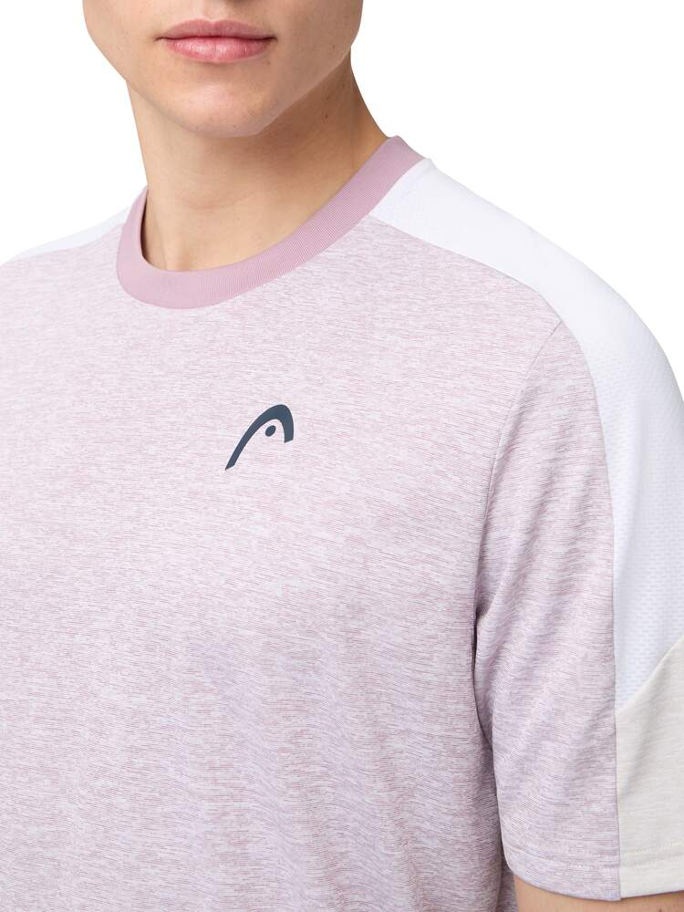 HEAD Men's Play Tech T-Shirt Dirty Lilac