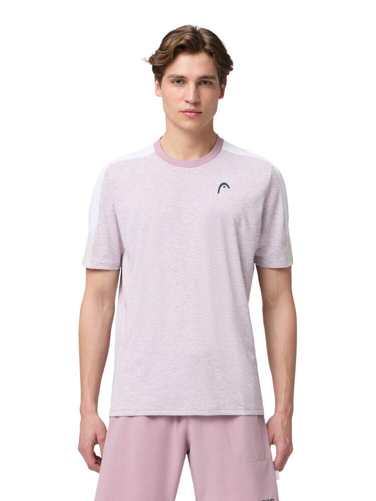 HEAD Men's Play Tech T-Shirt Dirty Lilac