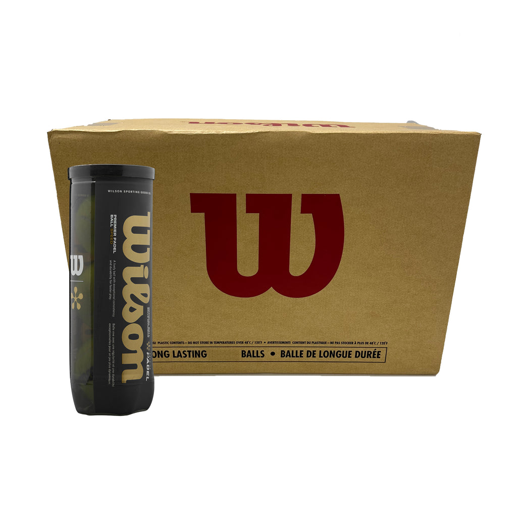 Wilson Premier Padel Speed Balls - 6 Dozen (Box)