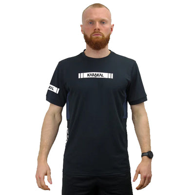 Karakal Men's Pro Tour Tee Black 25/26