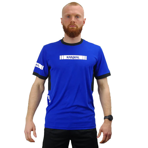 Karakal Men's Pro Tour Tee Blue 25/26