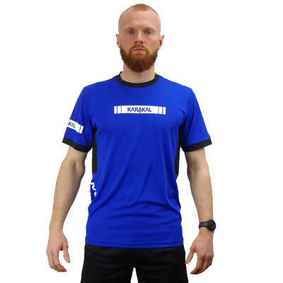 Karakal Men's Pro Tour Tee Blue 25/26