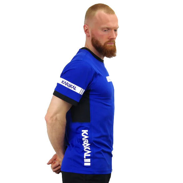 Karakal Men's Pro Tour Tee Blue 25/26