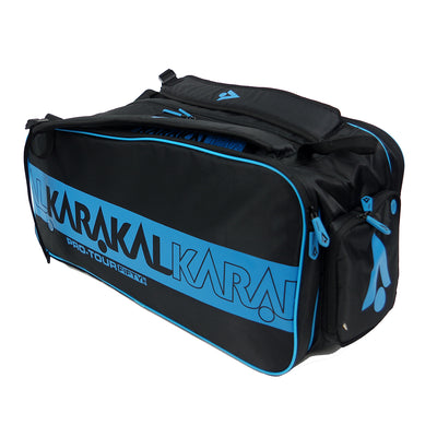 Karakal Pro Tour Fifty 2.2 Short Racket Bag Black Blue