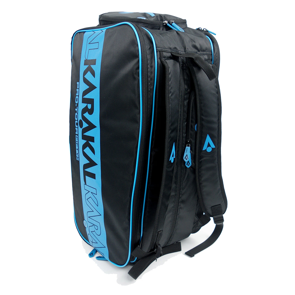 Karakal Pro Tour Fifty 2.2 Short Racket Bag Black Blue