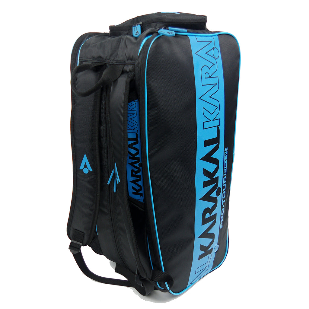 Karakal Pro Tour Fifty 2.2 Short Racket Bag Black Blue