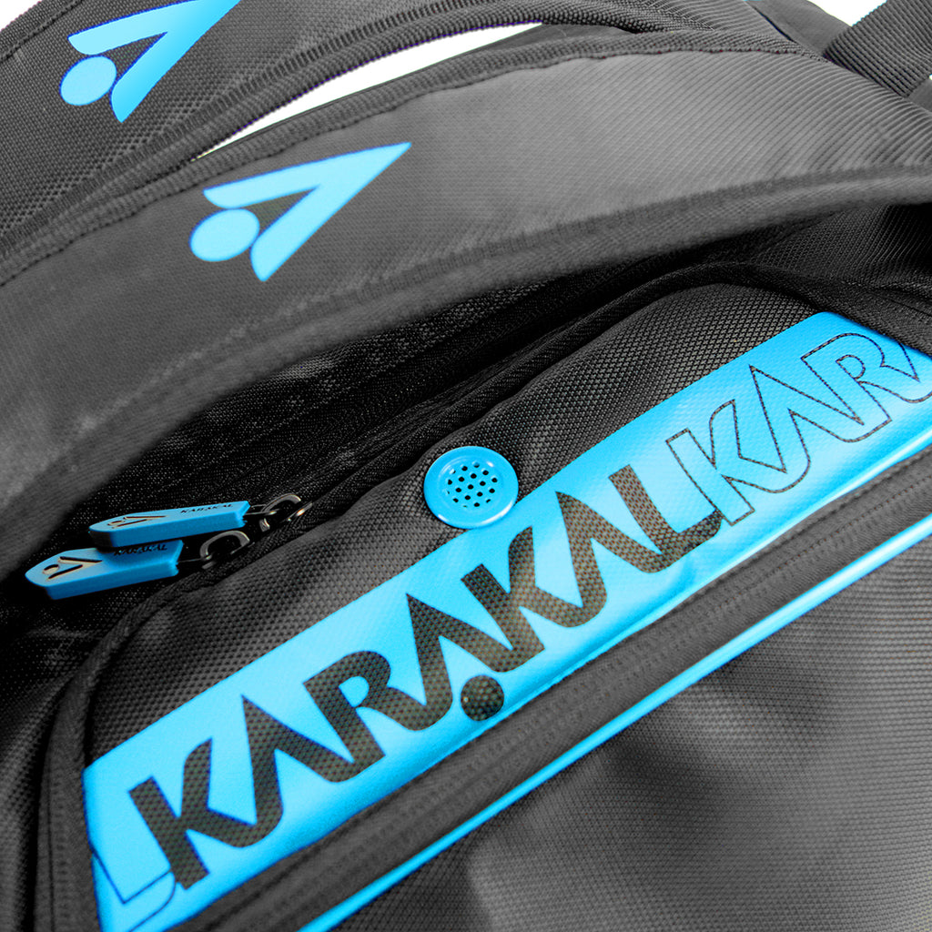 Karakal Pro Tour Fifty 2.2 Short Racket Bag Black Blue