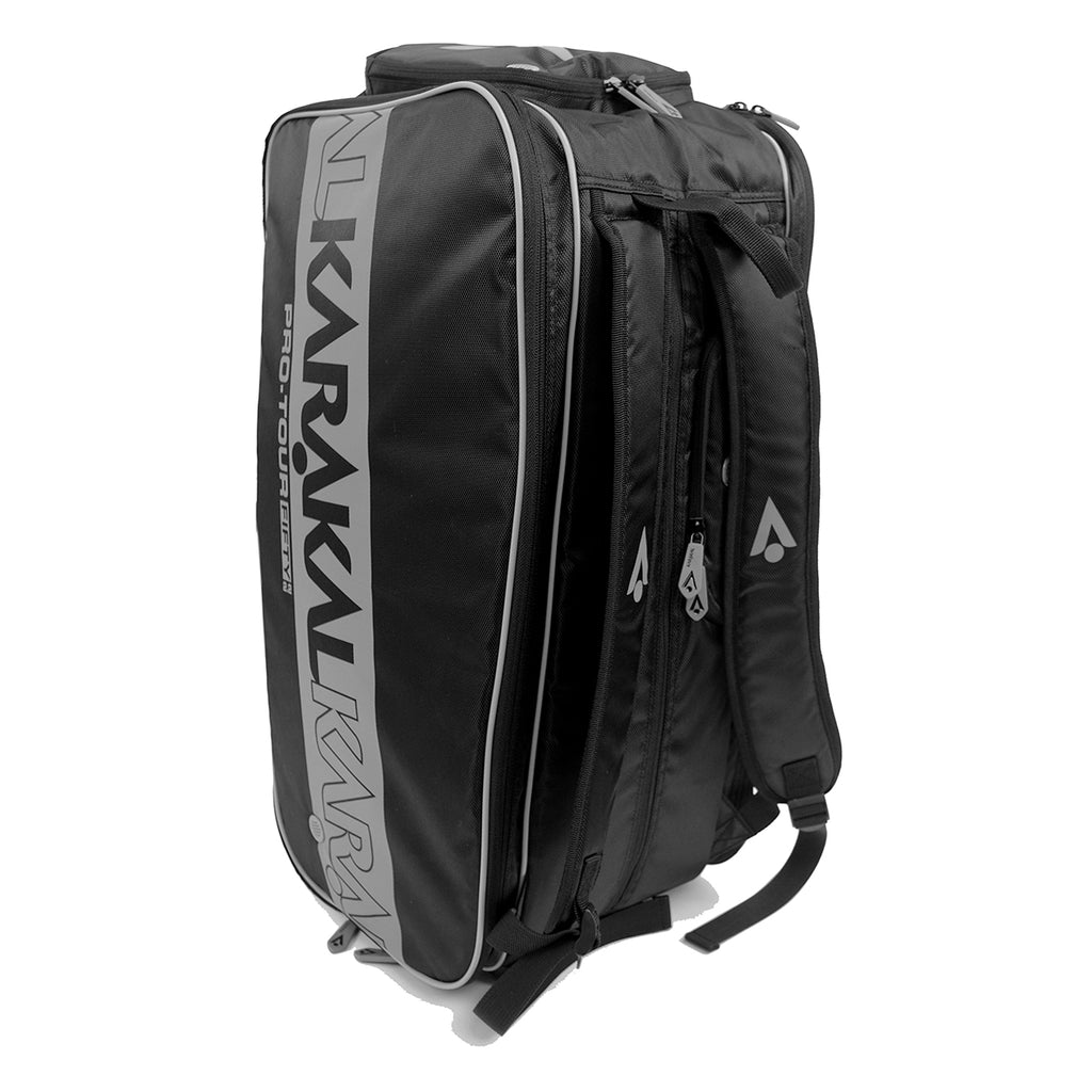 Karakal Pro Tour Fifty 2.2 Short Racket Bag Black Grey