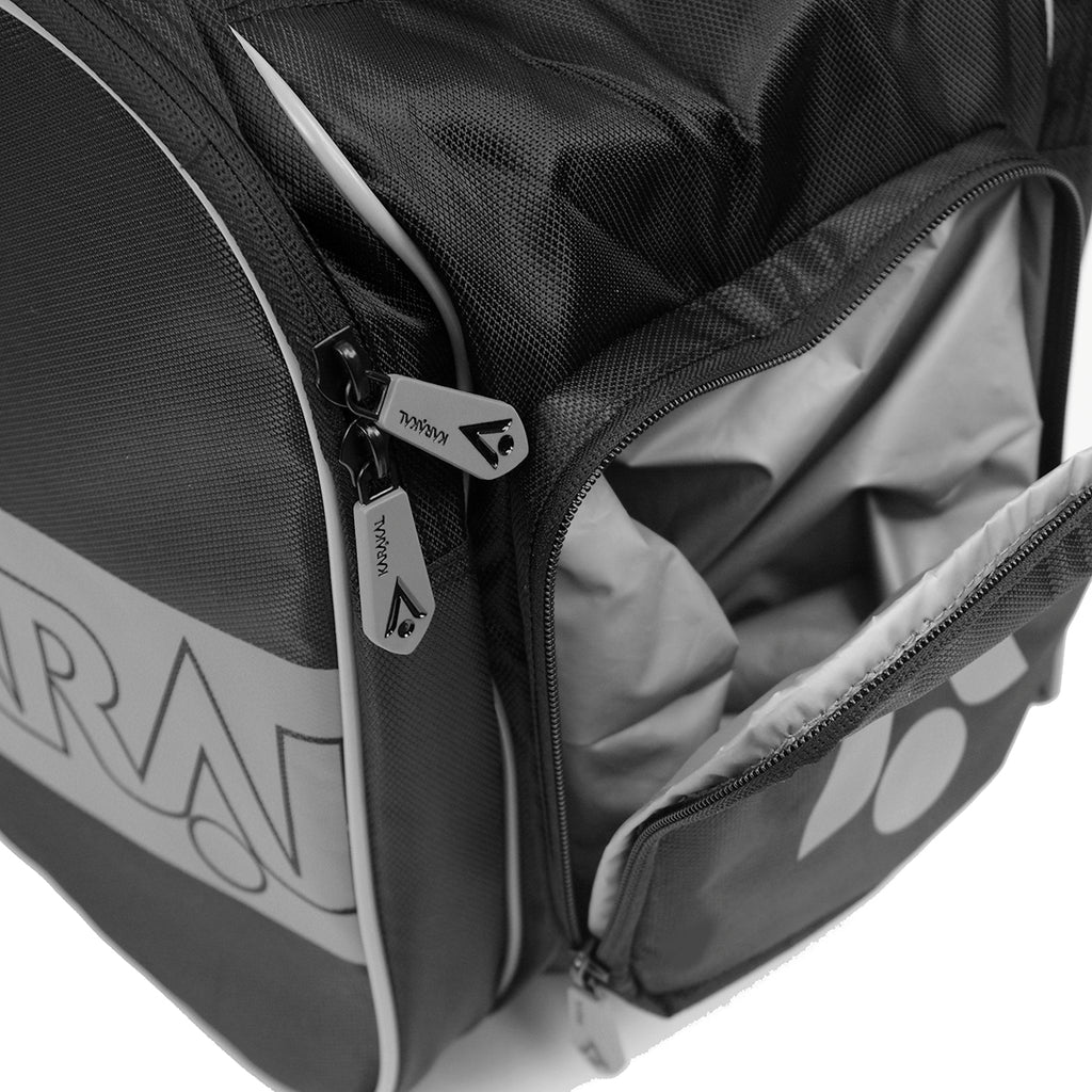 Karakal Pro Tour Fifty 2.2 Short Racket Bag Black Grey