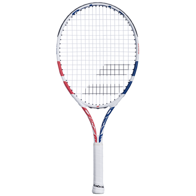 Babolat Drive Junior 24 Tennis Racket White Pink Blue