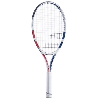 Babolat Drive Junior 24 Tennis Racket White Pink Blue