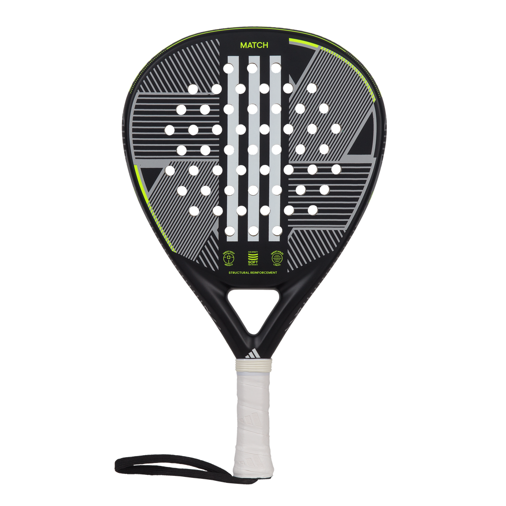 Adidas Match 3.3 Padel Racket Black/Lime