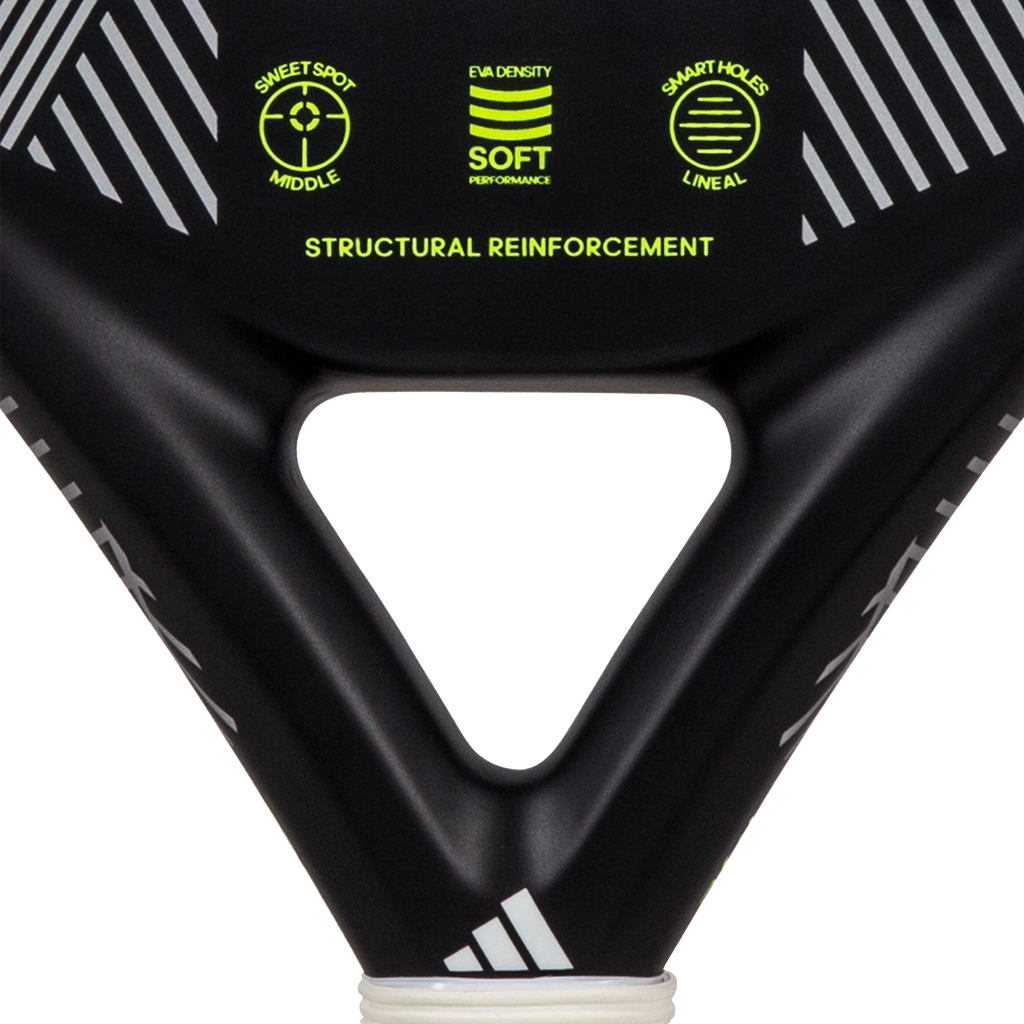 Adidas Match 3.3 Padel Racket Black/Lime