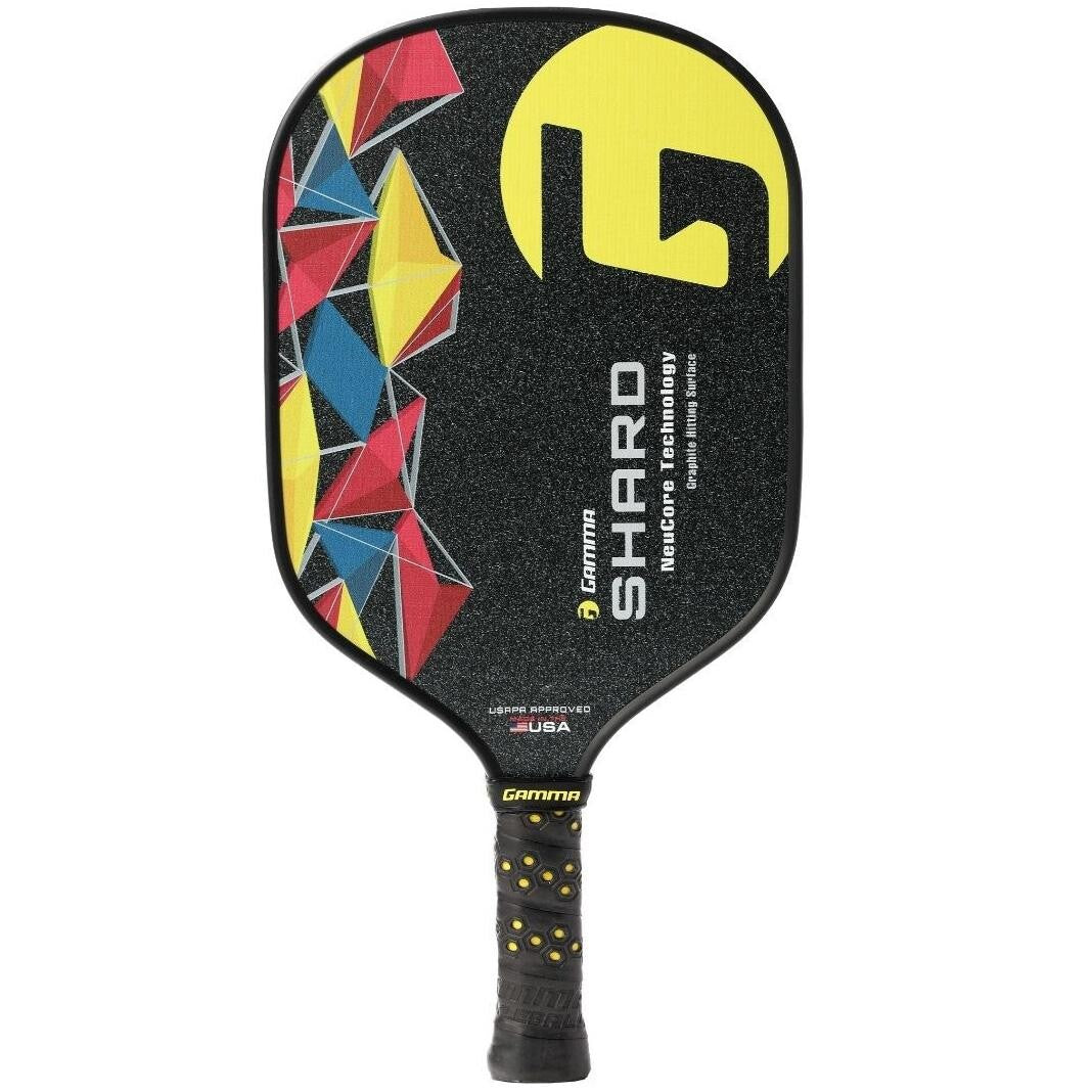 Gamma Shard Pickleball Paddle Yellow | Great Discounts - PDHSports