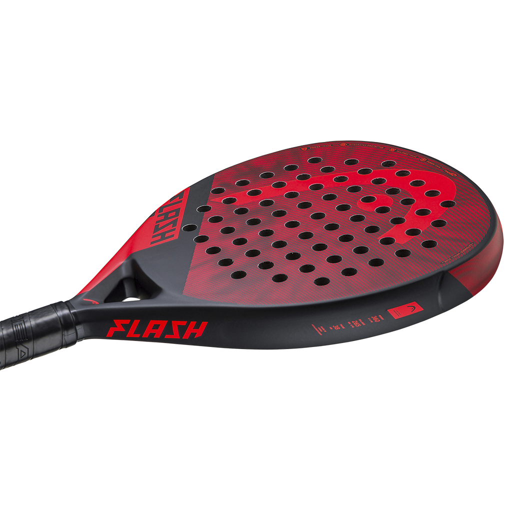 Head Flash Padel Racket Red Black