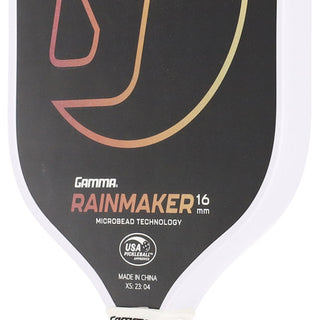 Gamma Rainmaker 16 Pickleball Paddle Black