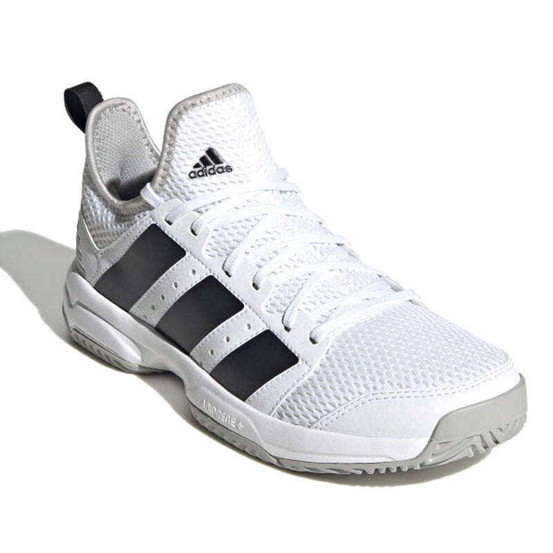 Adidas Junior Stabil Indoor Court Shoes White