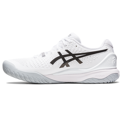 Asics Men's Gel Resolution 9 Tennis Shoes White Black