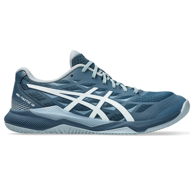 Asics Men's Gel Tactic 12 Indoor Shoes Vintage Indigo White