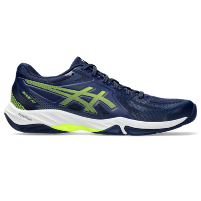 Asics Men's Blade FF Indoor Court Shoes Blue Expanse Safety Yellow