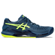 Asics Men's Gel Resolution 9 Tennis Shoes Mako Blue Safety Yellow