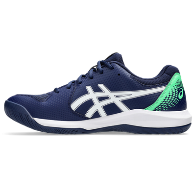 Asics Men's Gel Dedicate 8 Tennis Shoes Blue Expanse White