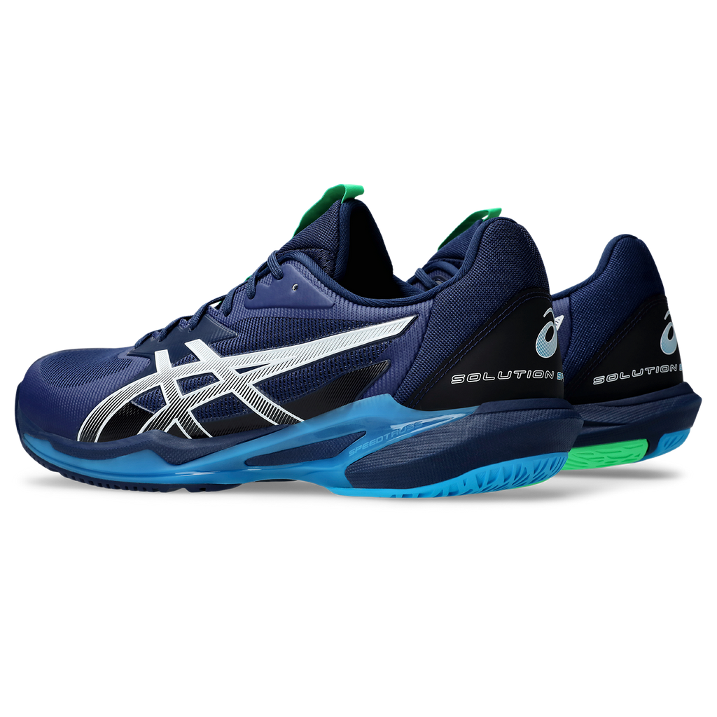 Asics Men's Solution Speed FF 3 Tennis Shoes Blue Expanse White