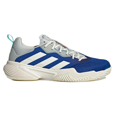 Adidas Men's Barricade Tennis Shoes Royal Blue Off White