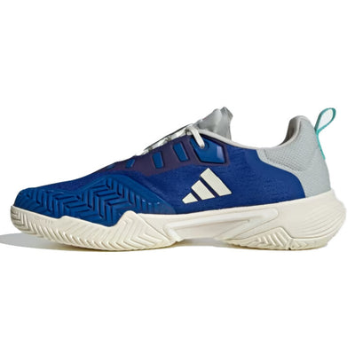 Adidas Men's Barricade Tennis Shoes Royal Blue Off White