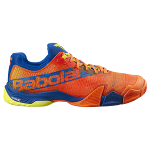 Babolat Men's Jet Premura Padel Shoes Orange Dark Blue