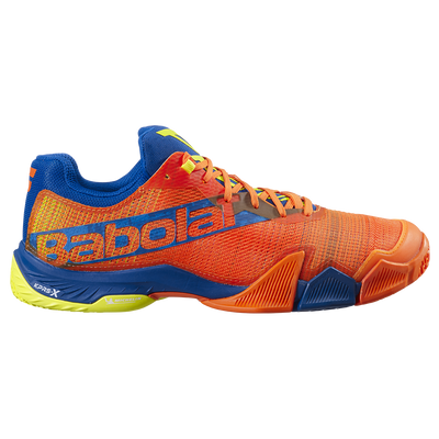 Babolat Men's Jet Premura Padel Shoes Orange Dark Blue