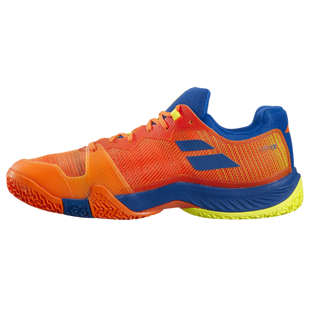 Babolat Men's Jet Premura Padel Shoes Orange Dark Blue