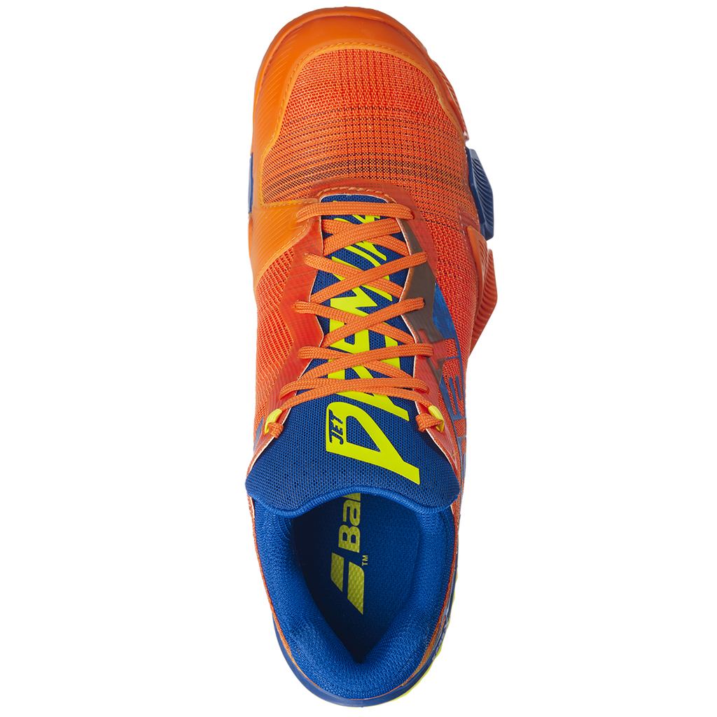 Babolat Men's Jet Premura Padel Shoes Orange Dark Blue