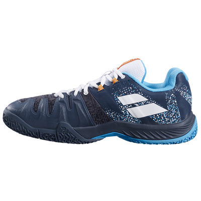 Babolat Men's Movea Padel Shoe Grey Scuba Blue