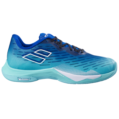 Babolat Men's Shadow Tour 5 Wide Indoor Shoes Ceramic Blue