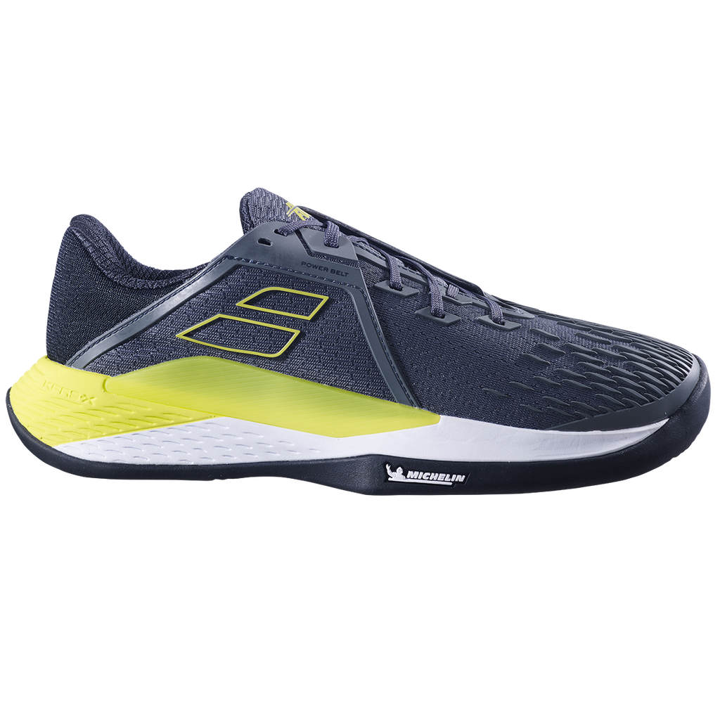 Babolat Men's Propulse Fury 3 Clay Tennis Shoes Grey Aero