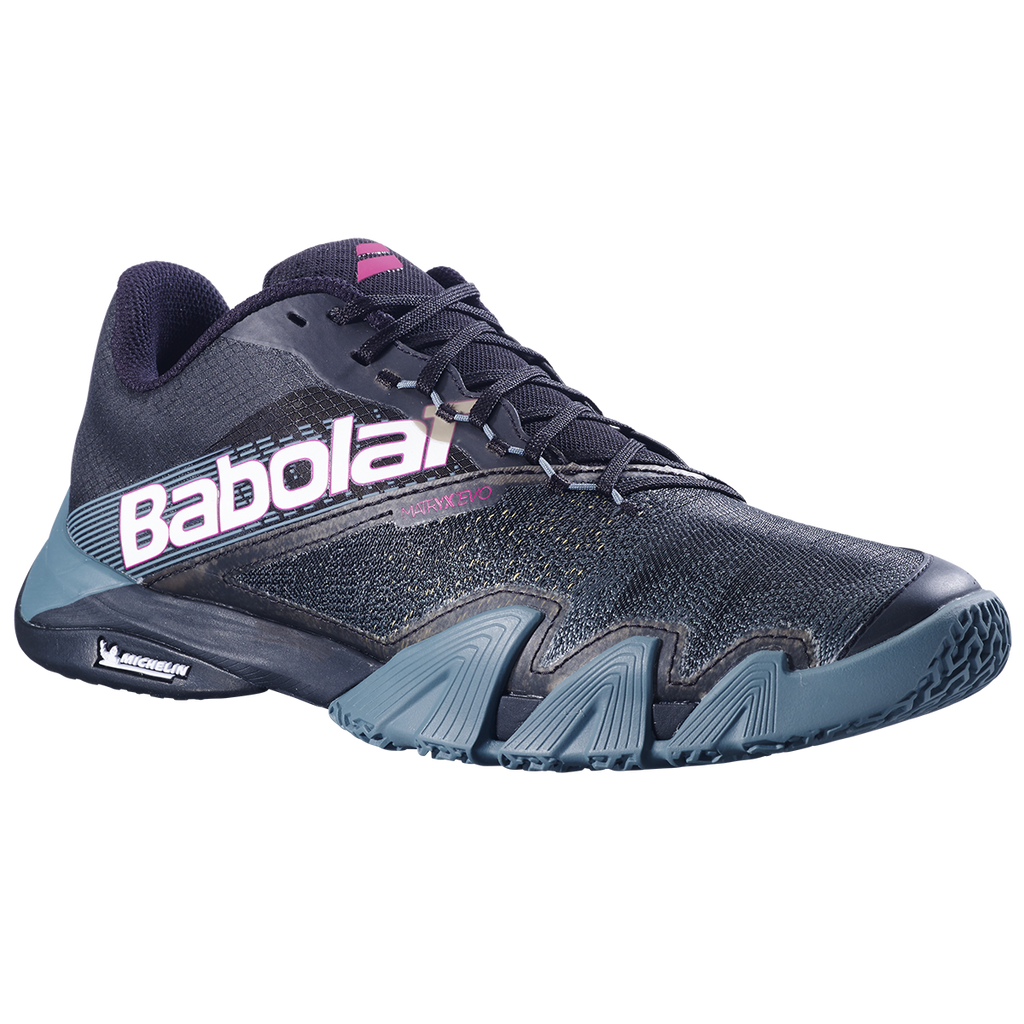 Babolat Men's Jet Premura 2 Padel Shoes Black North Atlantic