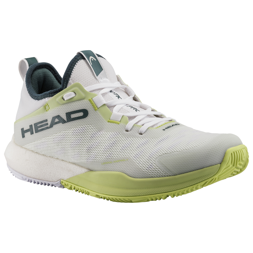 Head Men's Motion Pro Padel Shoes White Light Green