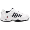 K Defier RS Tennis Shoes Dress Blue Fiery Red