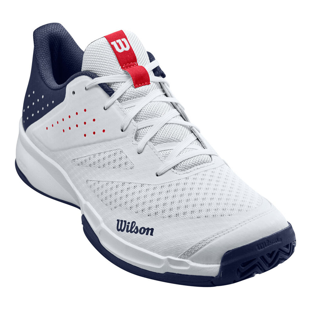 Wilson Men's Kaos Stroke 2.0 Tennis Shoe White Peacoat