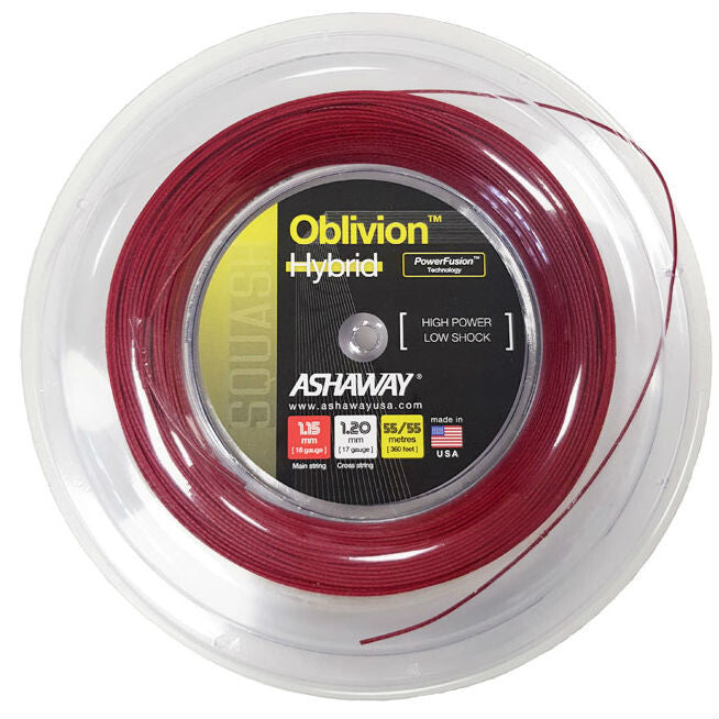 Pink Squash String Ashaway Oblivion Squash String Hybrid 110m Reel | Great Discounts ...