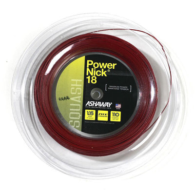 Ashaway PowerNick 18 Squash String - 110m Reel