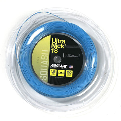 Ashaway UltraNick 18 Squash String - 110m Reel