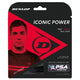 Dunlop Iconic Power 18g Squash String Set Black