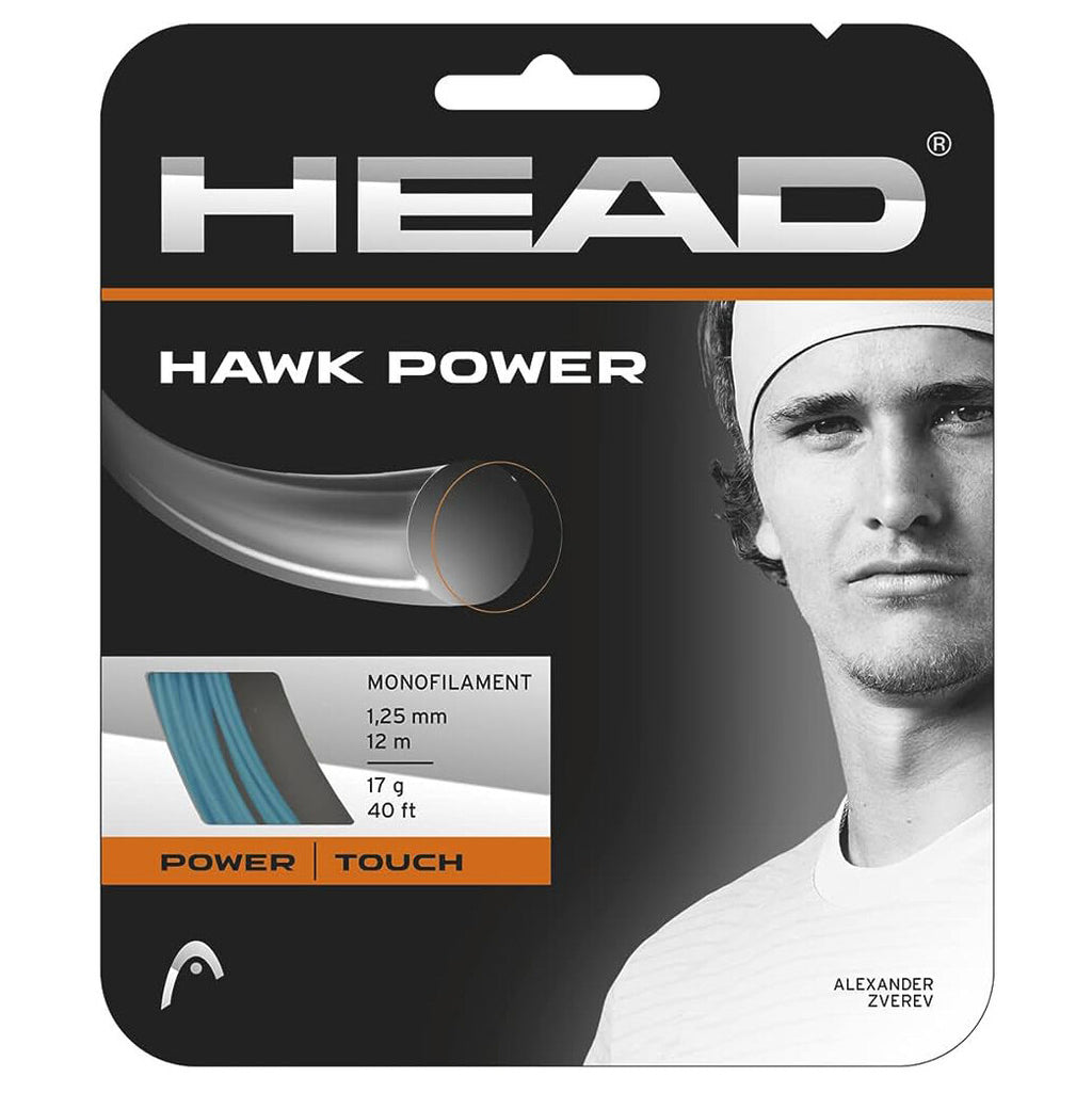 HEAD Hawk Power 1.25 Tennis String Set Petrol