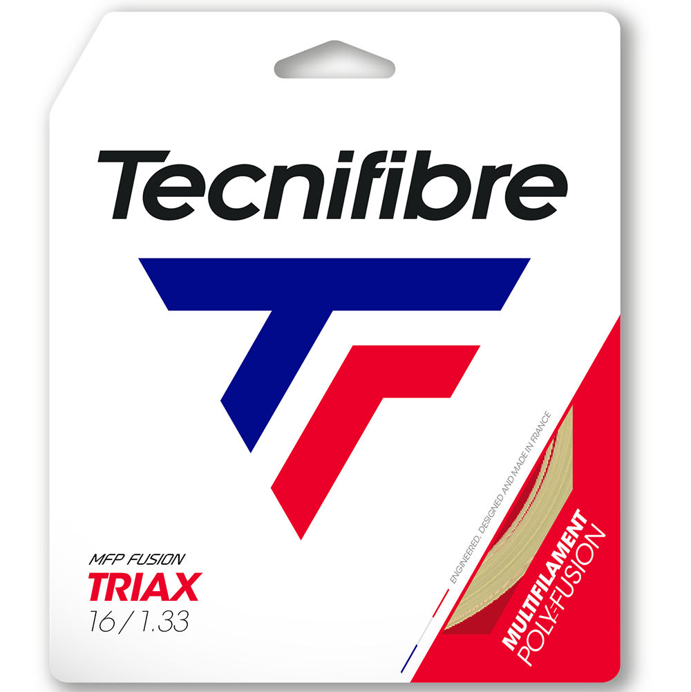 Tecnifibre Triax Tennis String Set 1.33mm Natural