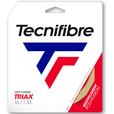 Tecnifibre Triax Tennis String Set 1.33mm Natural